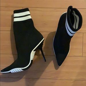 Jeffrey Campbell sock booties
